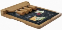 Tabla queso con 4 cuchillos